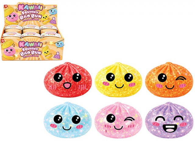 GLITTER DUMPLING WITH MALTOSE IN BASKET 5.5CM