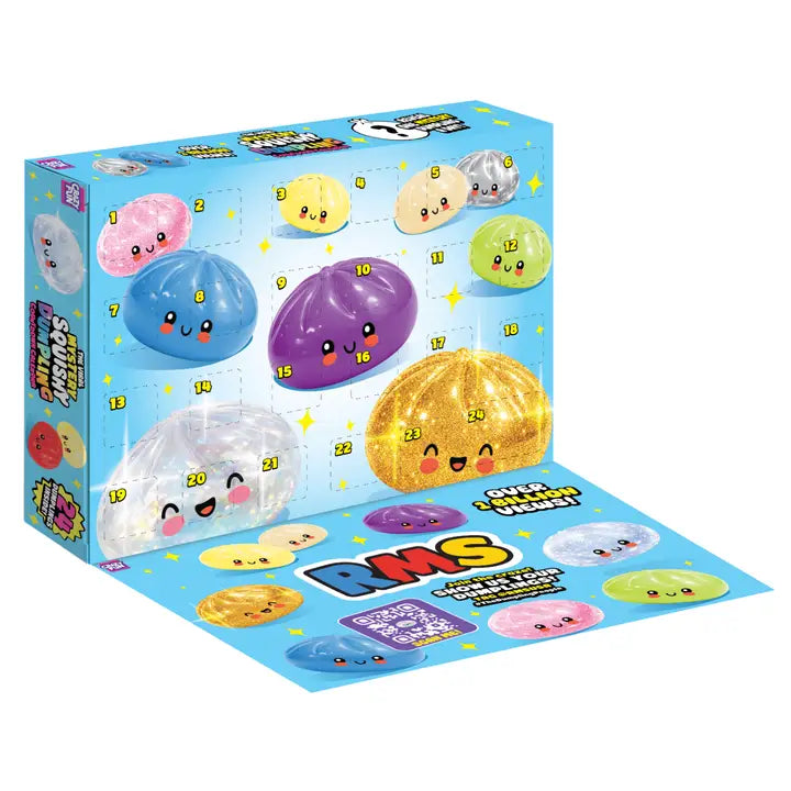 PRE ORDER - Offical RMS Crazy Fun Dumpling Advent Squishy Calendar 2026 - Delivery September