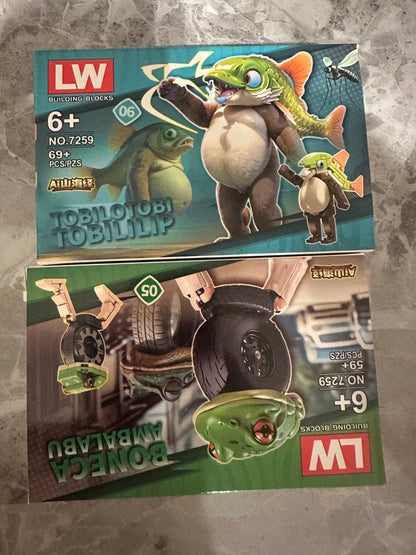 Brainrot blocks x 8 sets included