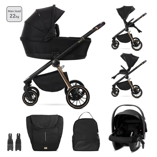 Lorelli Bianca 3in1 Travel System – Black