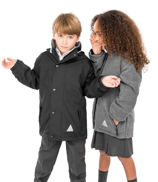 black Fleece Lined Jacket