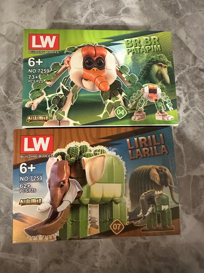 Brainrot blocks x 8 sets included