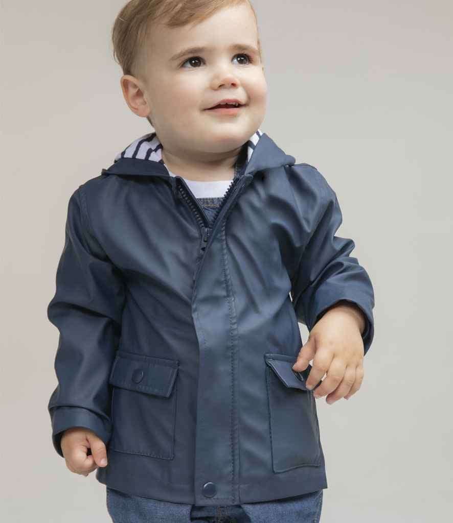 Black Toddler Rain Jacket