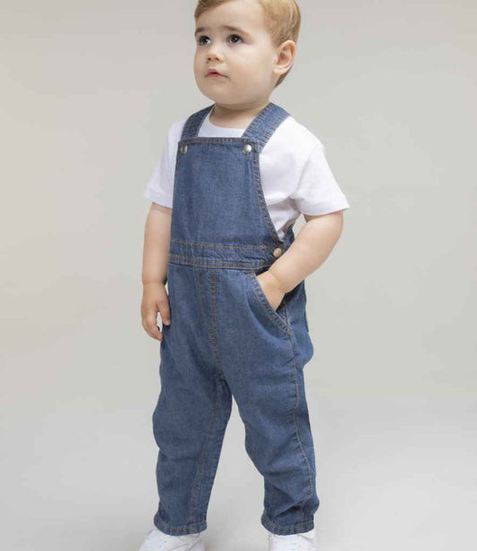Kids Denim Dungarees