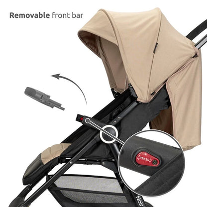 Lorelli Noir Lightweight Compact Stroller - Green