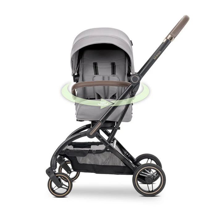 Lorelli Makaya 360 Rotation Stroller – Grey