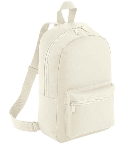Children’s Embroidered Mini Essential Fashion Backpack – Durable, Stylish Kids Backpack by BagBase