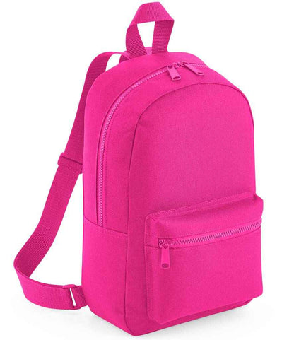 Children’s Embroidered Mini Essential Fashion Backpack – Durable, Stylish Kids Backpack by BagBase