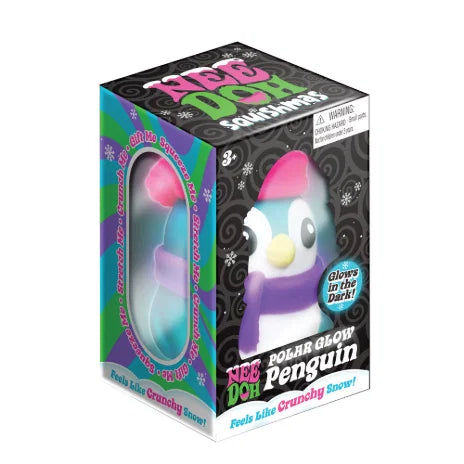 Polar Glow Penguins Needoh - PRE ORDER SEPT DELIVERY